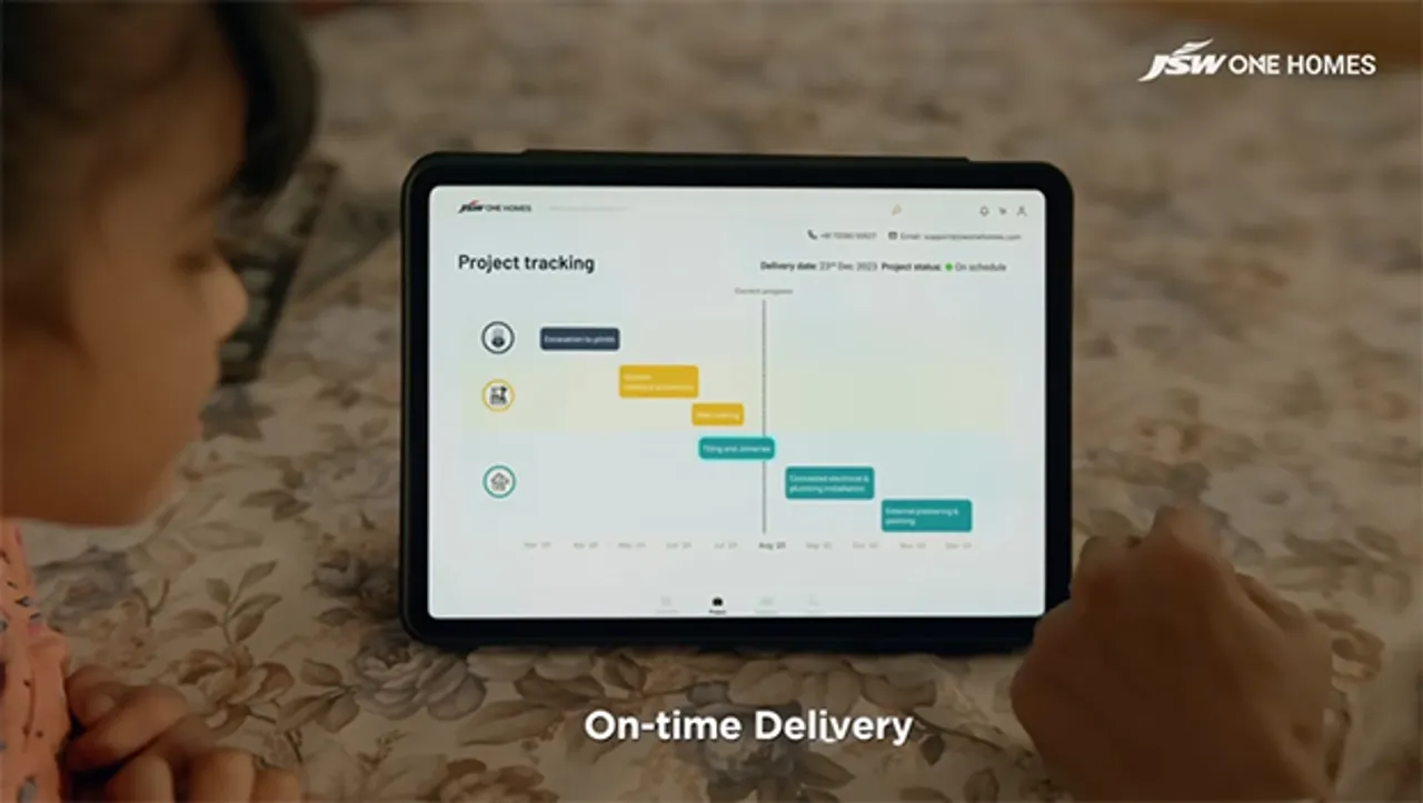 JSW One Homes' new brand film spotlights hassle-free home construction experience