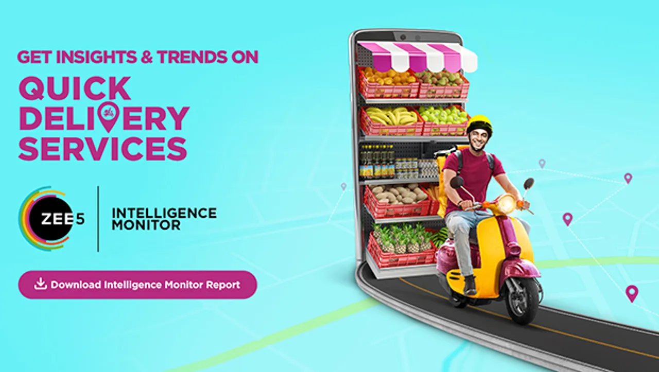 59% of users make personal care purchases on Quick Delivery Services platforms: Zee5