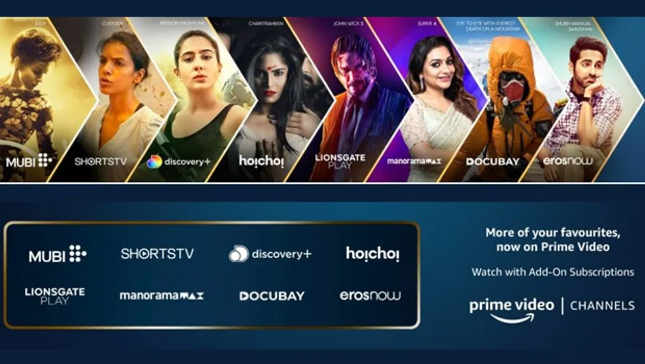 Amazon Prime Video turns intermediary; launches Prime Video Channels with 8 OTT services