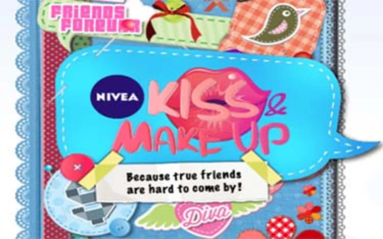 Nivea balms moods with 'Kiss & Make Up'