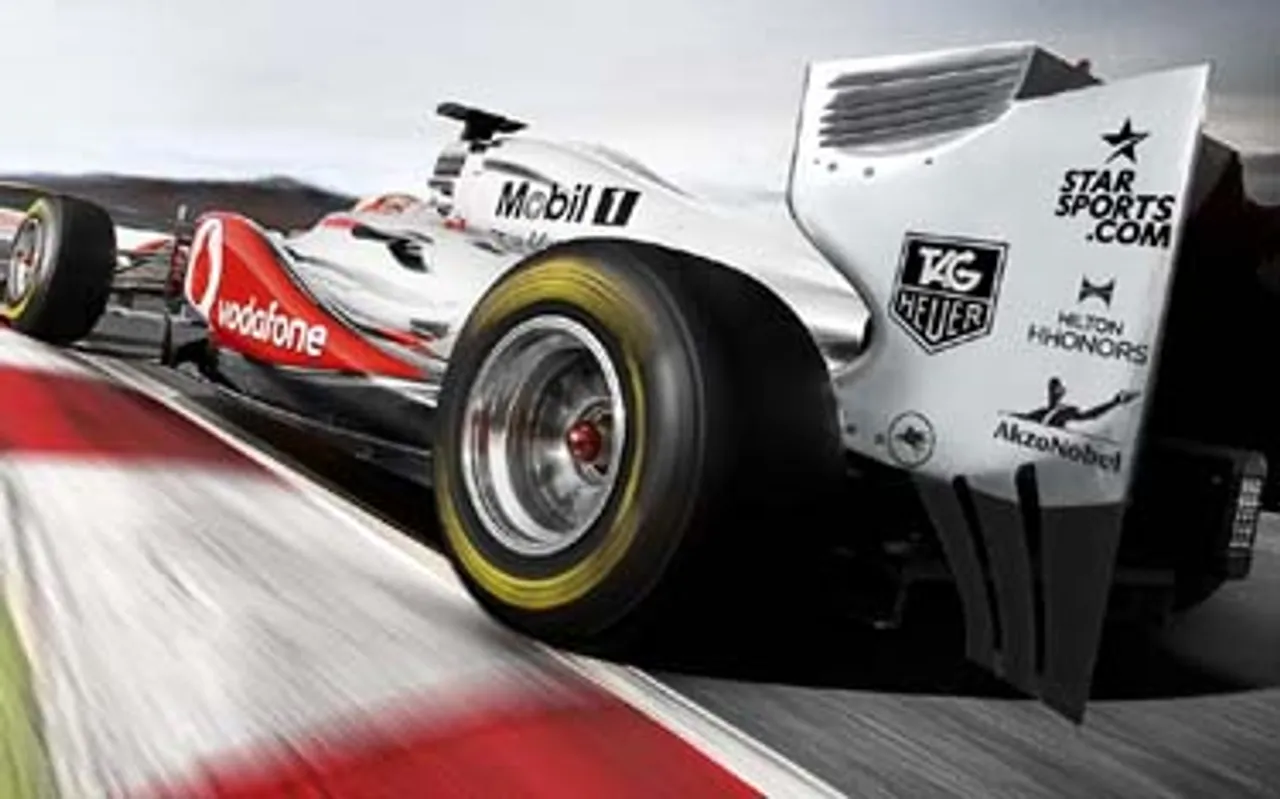 Starsports.com to ride with McLaren Mercedes Formula 1 team