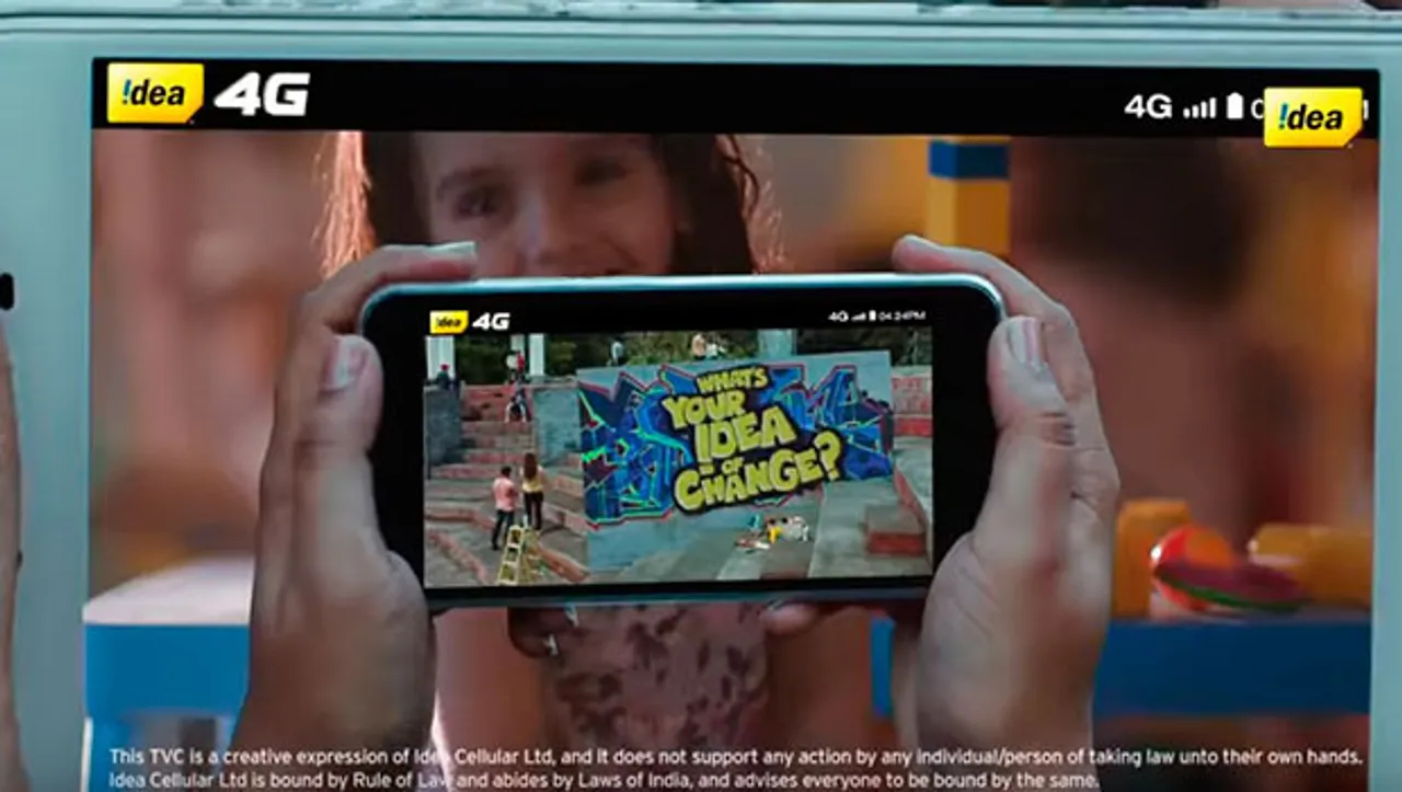 A video can change your life, tells Idea Cellular