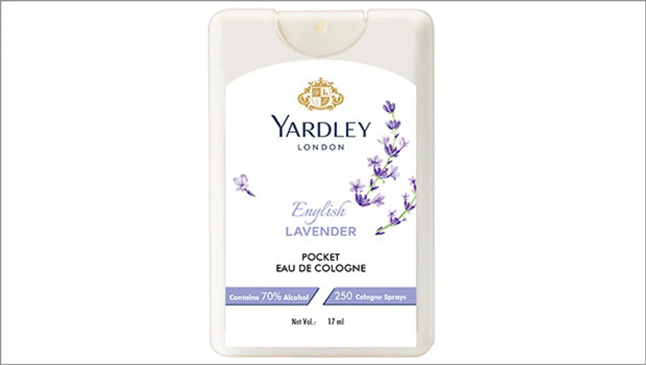Yardley launches pocket sanitiser perfume 'Eau De Cologne' 
