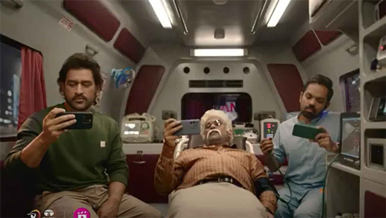 JioCinema and MS Dhoni pad-up for Sab Yahaan aur Kahaan spotlighting Tata IPL 2024