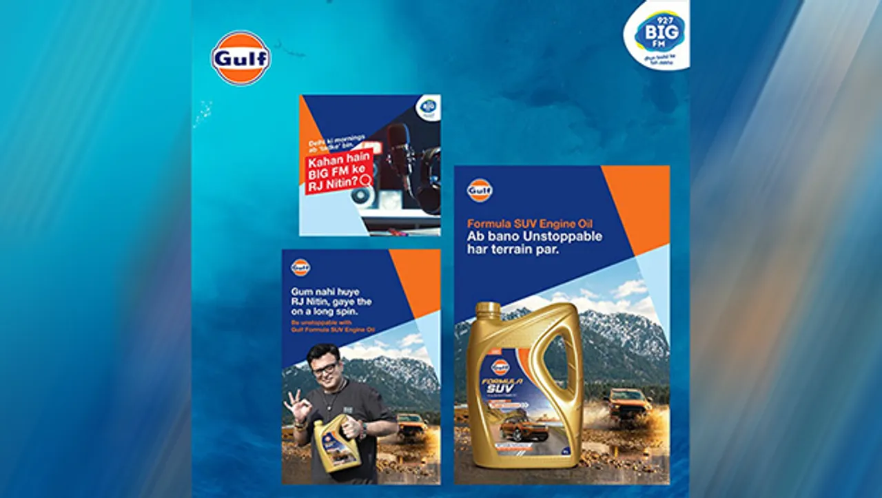 Big FM collaborates with Gulf Oil for 'Unstoppable India' campaign
