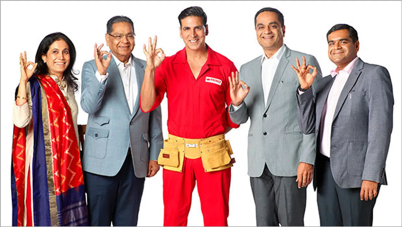 Akshay Kumar is brand ambassador of Prince Pipes