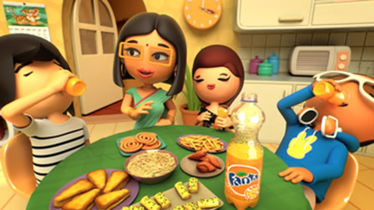 Fanta makes snack time playful