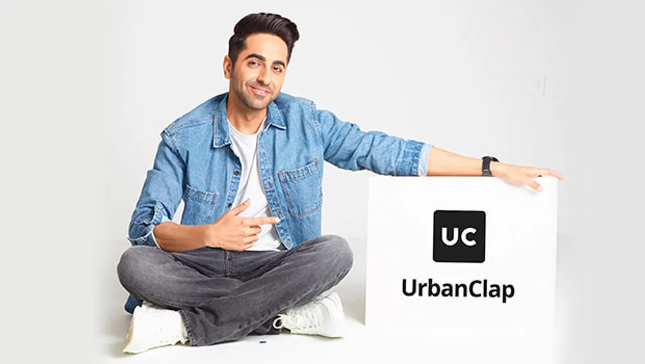 UrbanClap unveils new campaign with Ayushmann Khurrana as brand ambassador