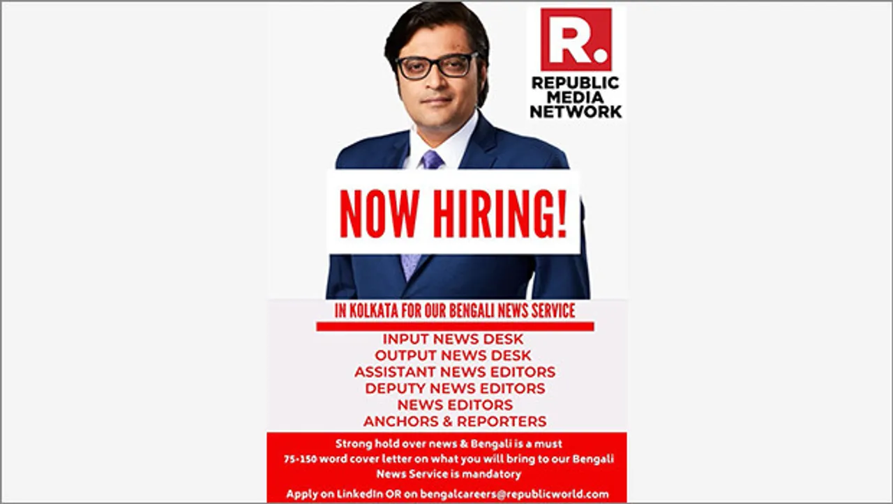 Republic Network set to enter the Bengali market 