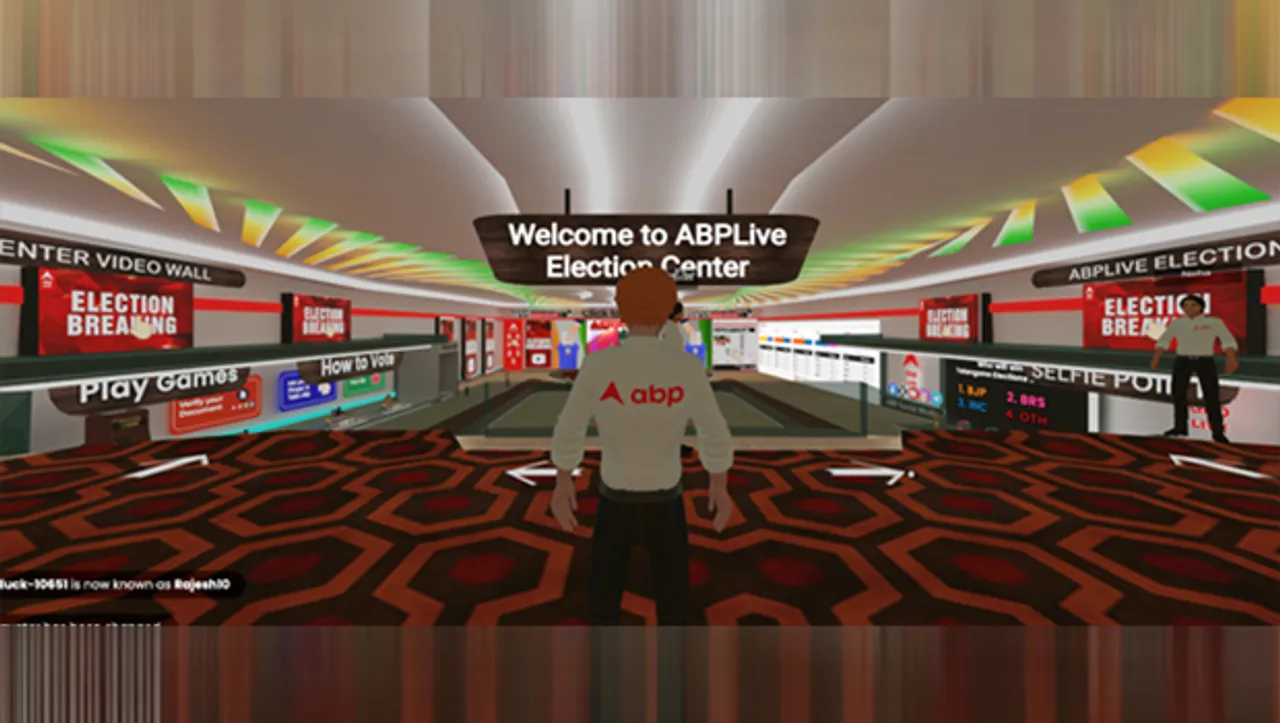 Election Centre Metaverse records over 25k users in 500 parallel rooms: ABP Network