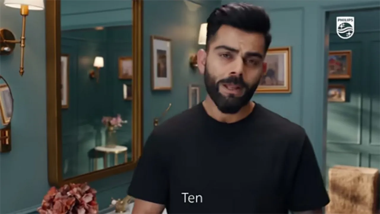 Philips India launches #TenOnTenYou campaign featuring Virat Kohli