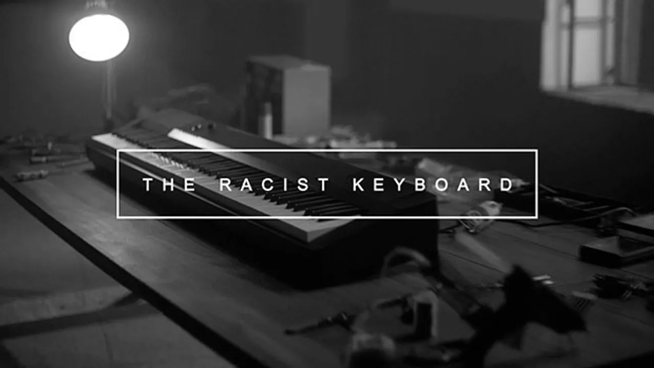 Dentsu Webchutney creates 'The Racist Keyboard' to show how the world with racism looks like