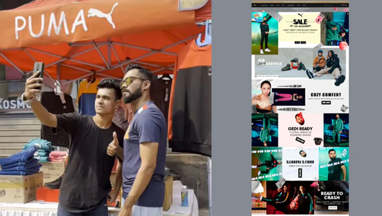 Puma ropes in doppelgangers of its key brand ambassadors and more to announce its Black Friday Sale