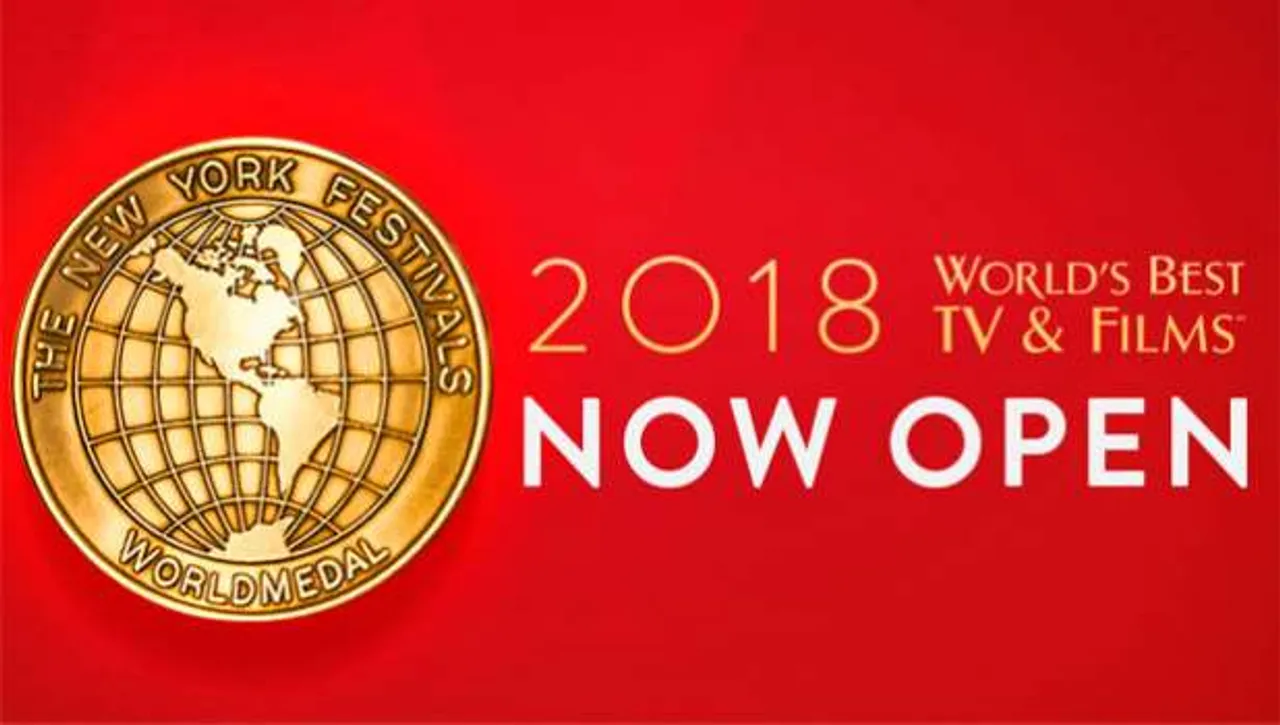 New York Festivals calls for entries for 2018 TV & Films Awards
