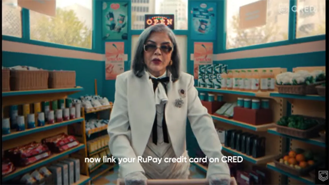 Zeenat Aman highlights benefits of linking RuPay credit cards on UPI with Cred in new ad