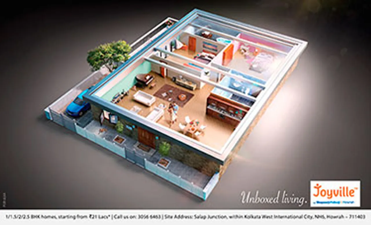 Joyville showcases 'Unboxed Living', where 'families live to grow'