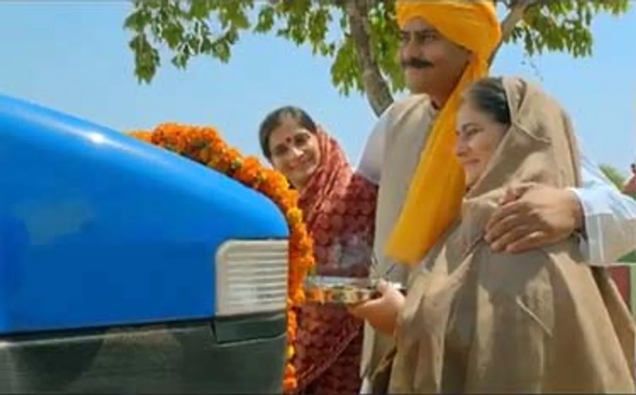 New Holland takes TVC route to drive its tractors to rural India
