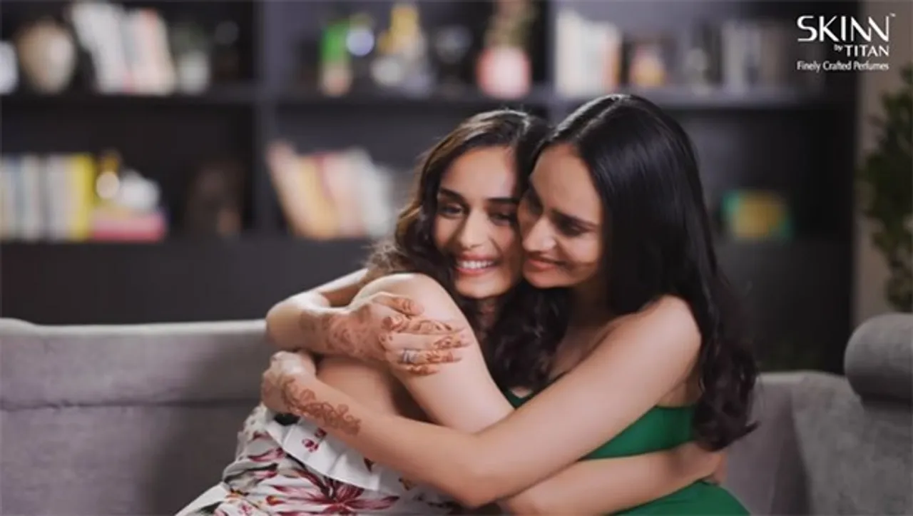 Skinn by Titan celebrates sibling bond this Rakhi with Manushi Chhillar and her sister