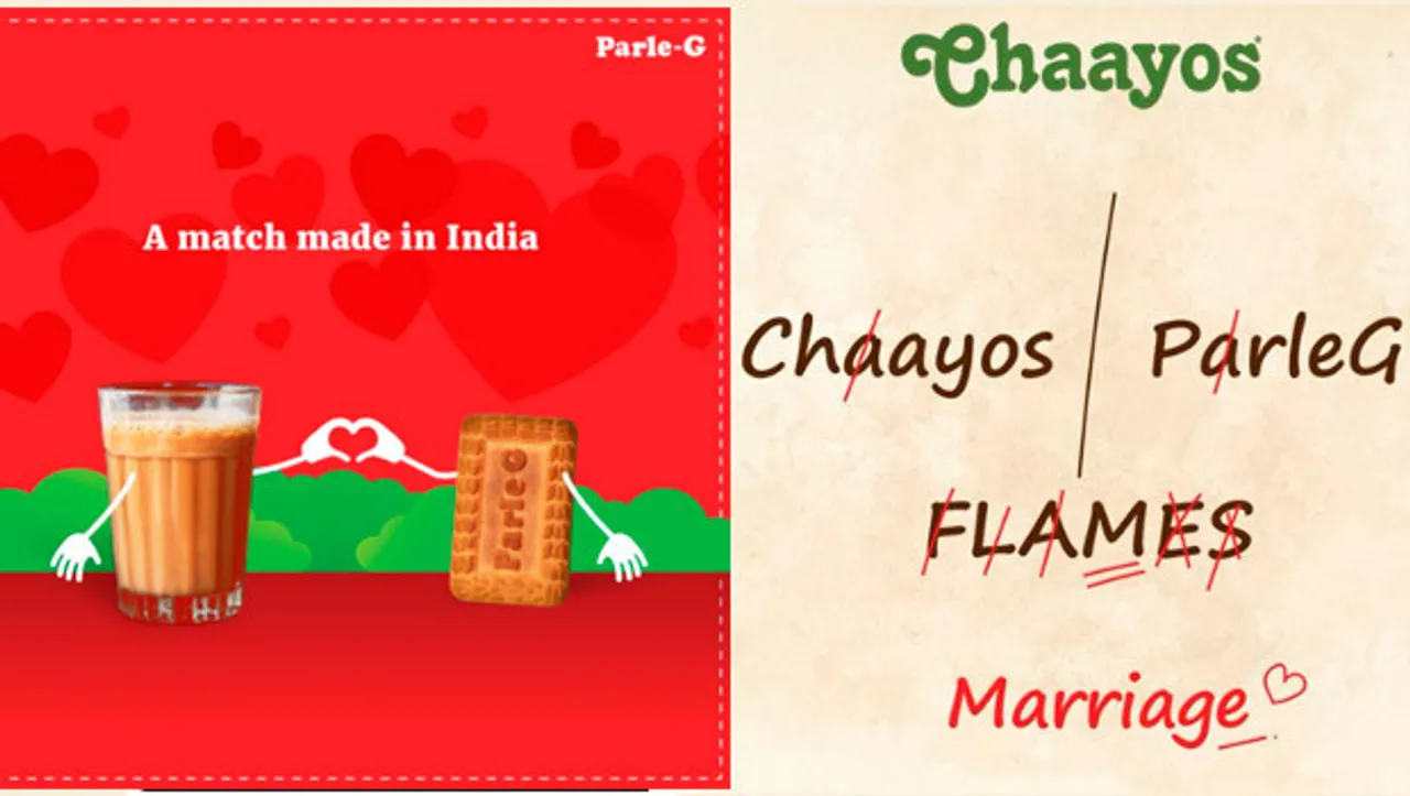 Cross-brand banter keeps social media abuzz on Valentine's Day 