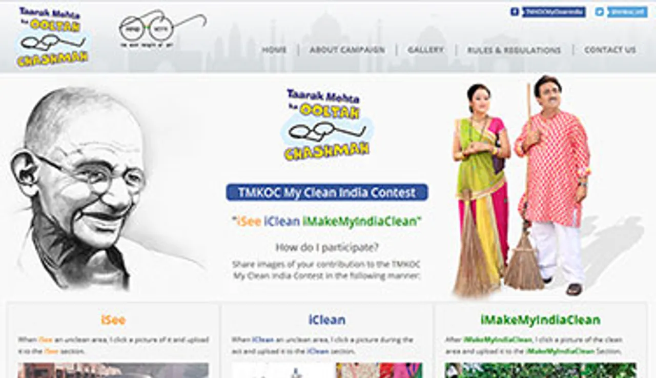 Team 'Tarak Mehta' takes the 'Swachh Bharat Abhiyan' to digital