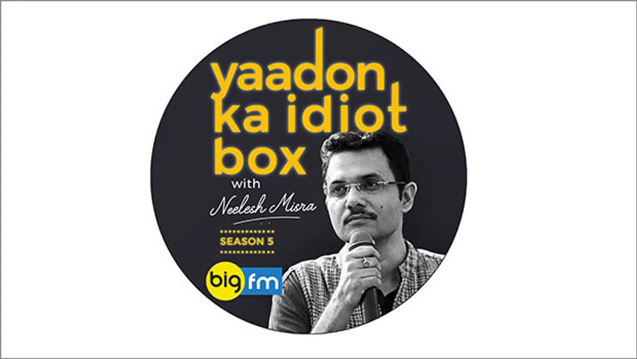 Big FM launches Yaadon Ka Idiot Box with Neelesh Mishra season 5
