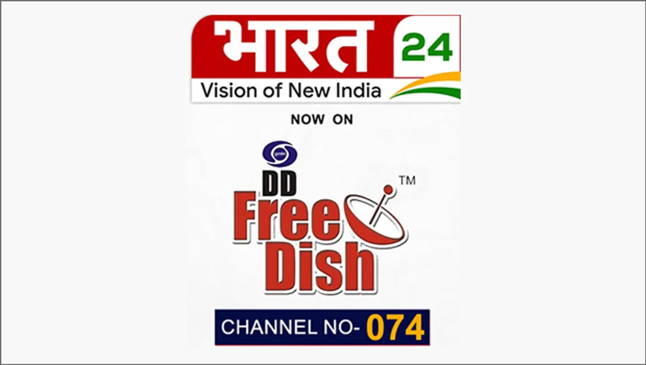 Bharat24 to now be available on DD Freedish
