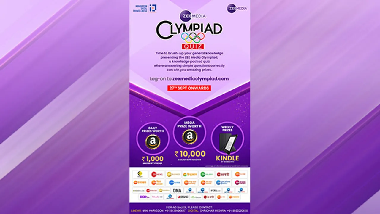 Zee Media launches 'Zee Media Olympiad' campaign for media planners and buyers