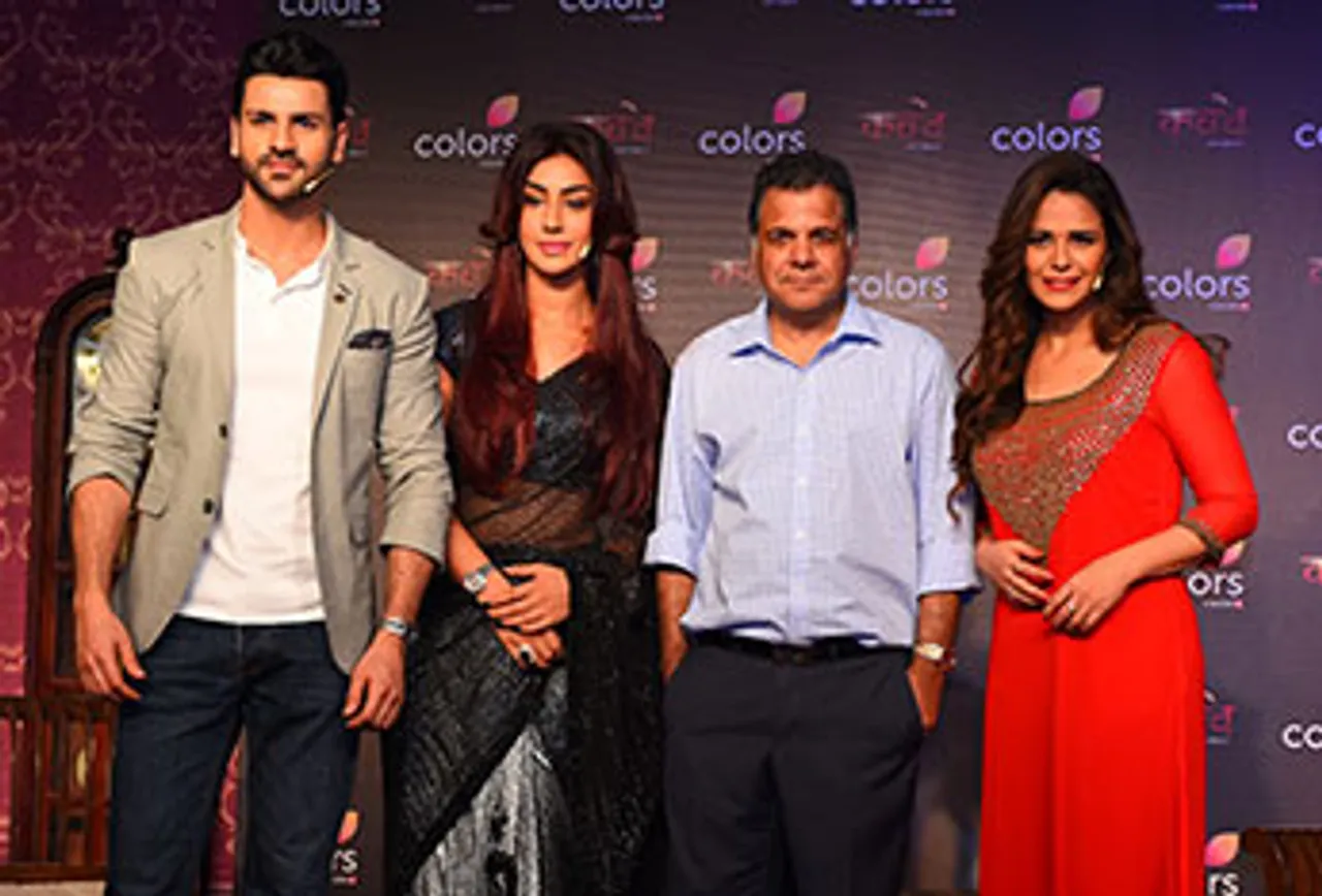 “Risk equals gains,” says Raj Nayak of Colors at the launch of Kawach