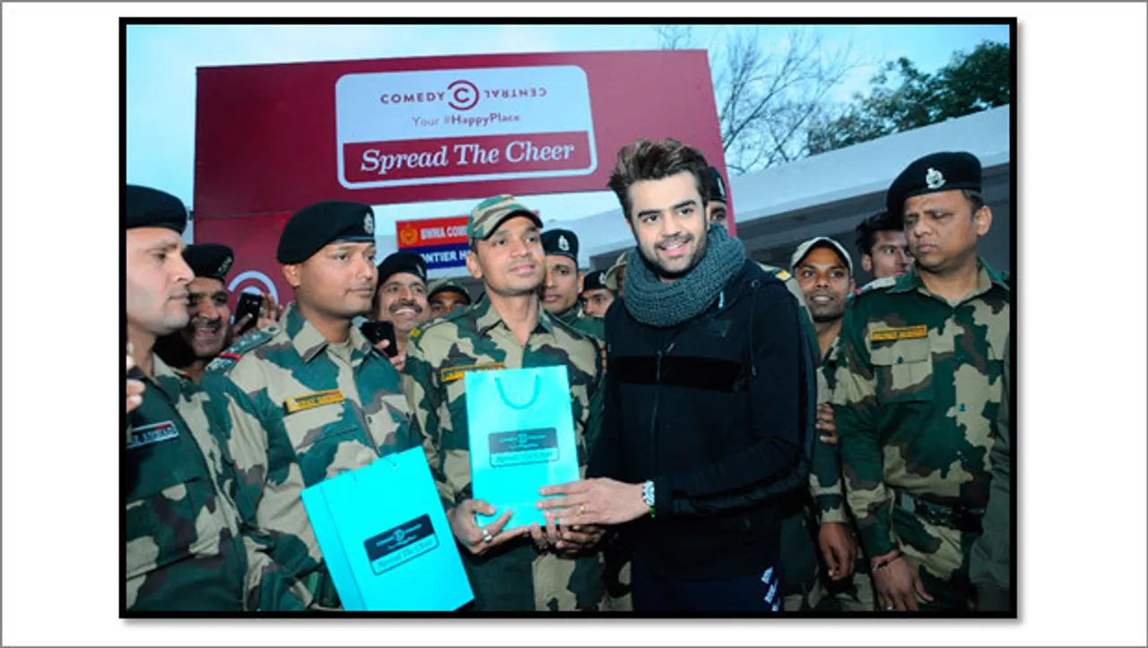 Comedy Central 'Spreads The Cheer' among jawans at BSF training camp