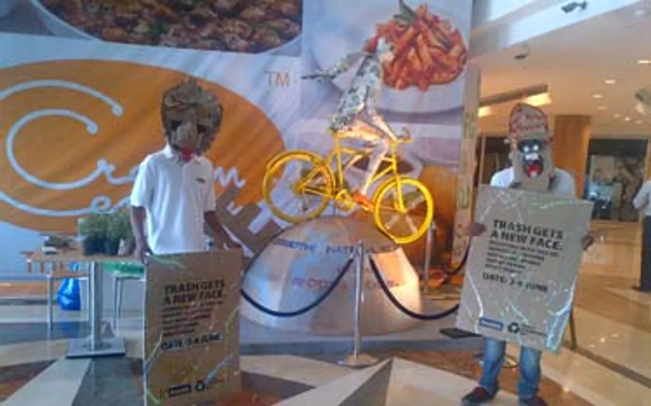 Trash gets a new face in Inorbit Malls in Environment Day initiative