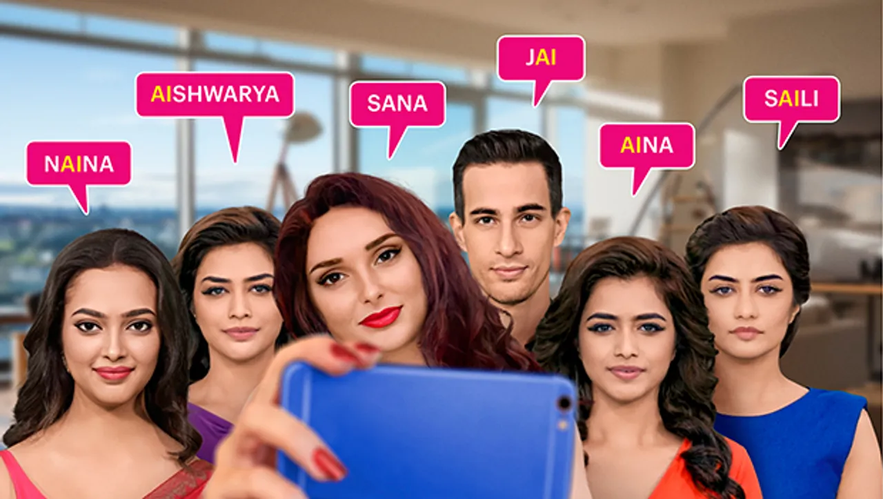 Kalli Purie and AI anchor Sana introduce five regional AI anchors at India Today Conclave