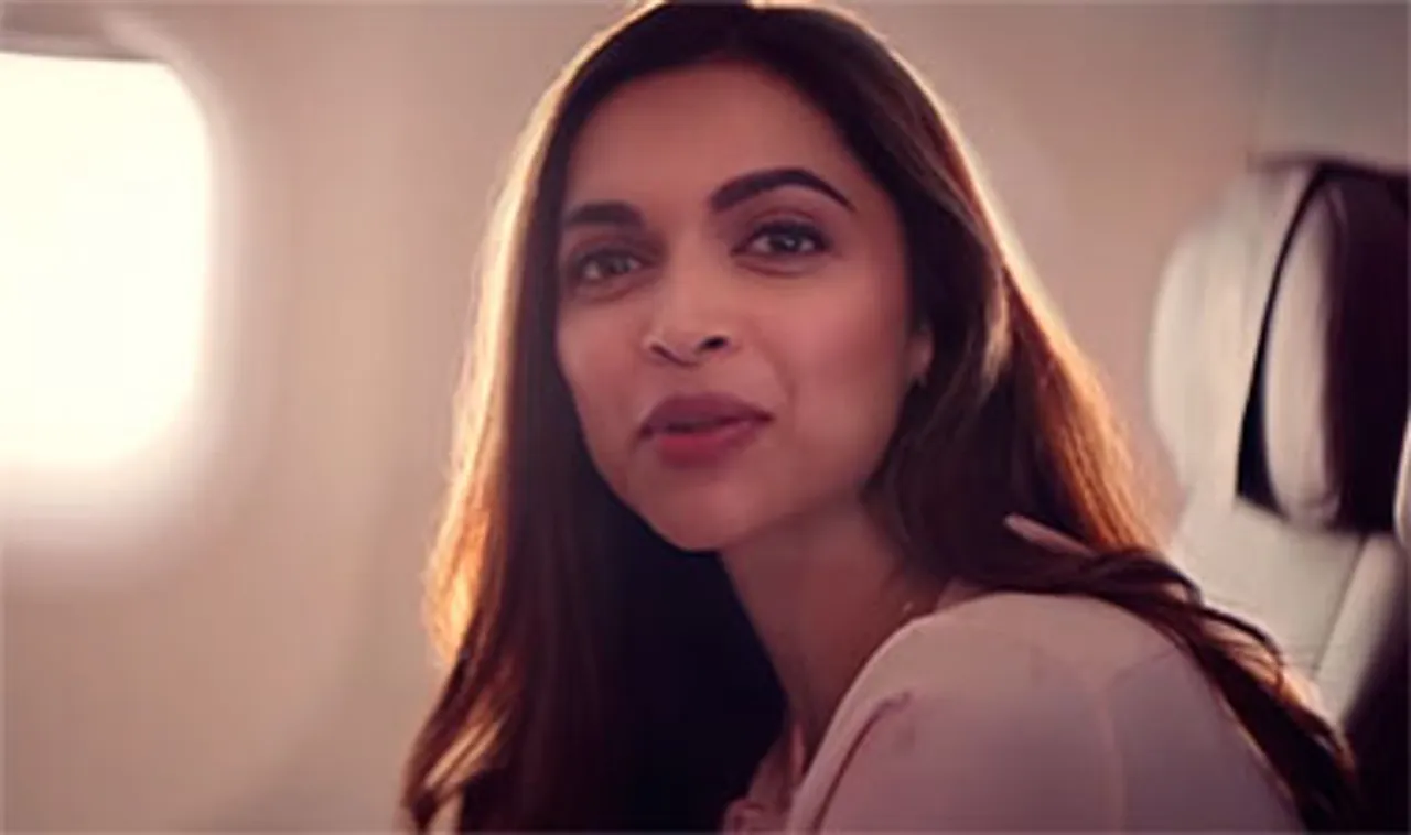 Deepika shows how it feels new again flying with Vistara