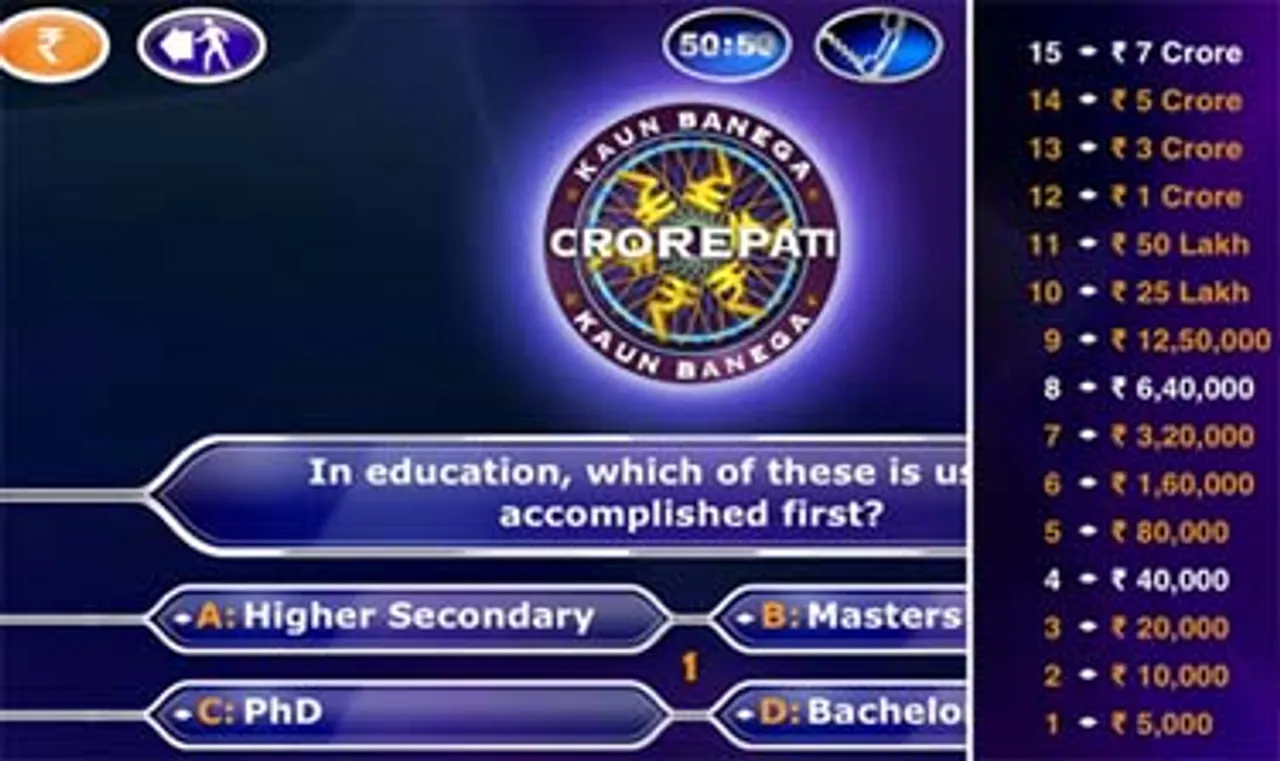 'The KBC 2013 Web Game' garners tremendous popularity