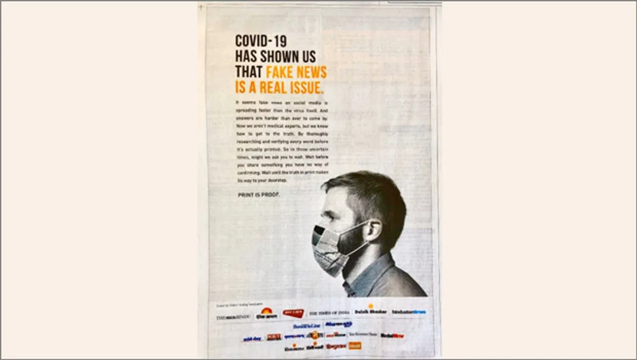 Newspapers battle fake news related to safety concerns over Covid-19  