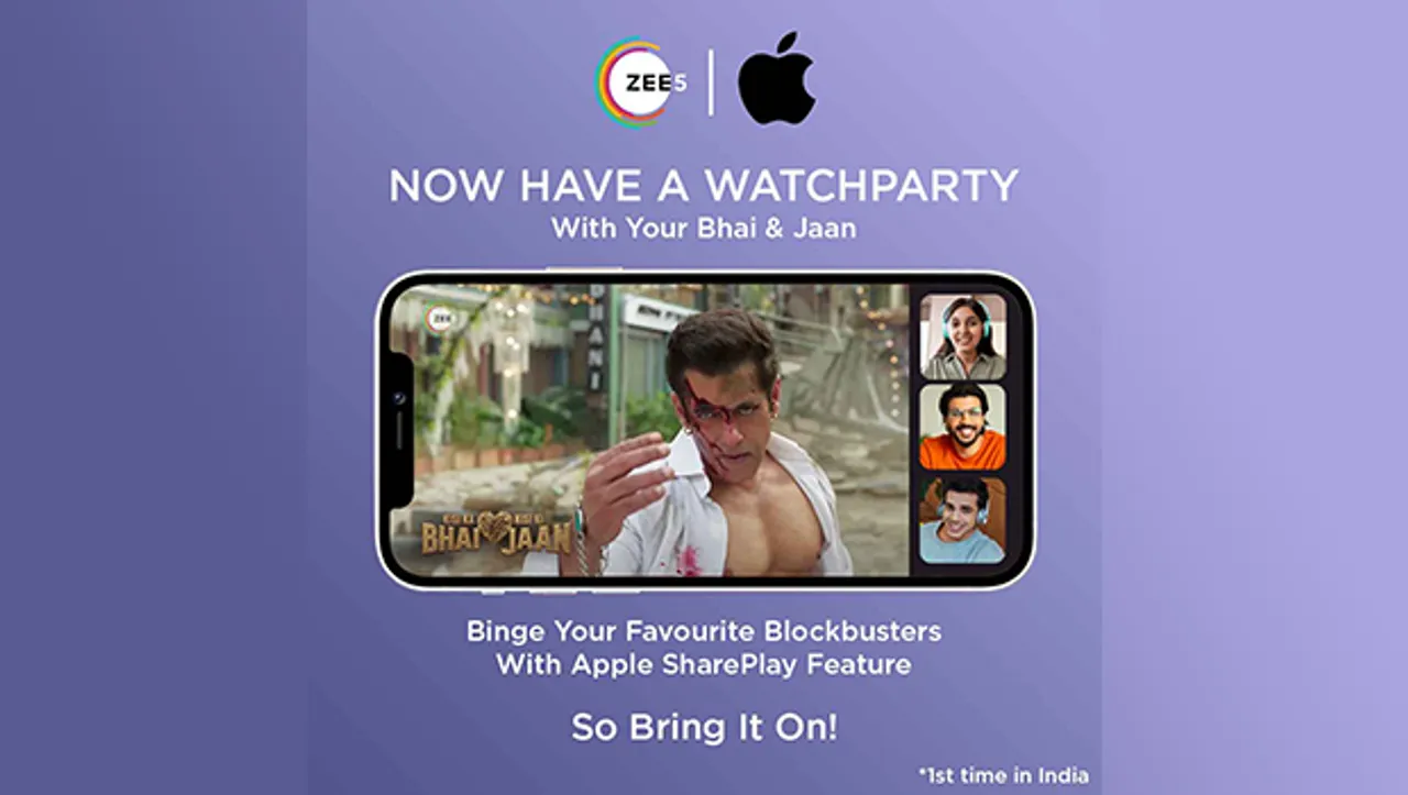Zee5 introduces 'SharePlay' to enhance collective viewing experience