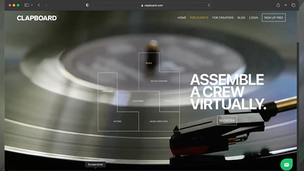 Clapboard launches a new web app
