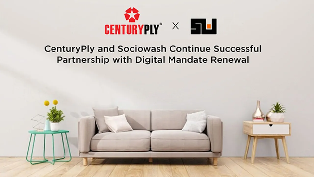 CenturyPly renews digital mandate with Sociowash