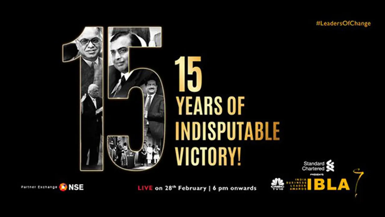 CNBC-TV18's 15th edition of India Business Leader Awards in Mumbai on February 28