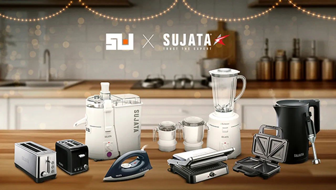 Sociowash bags creative digital mandate for Sujata Appliances