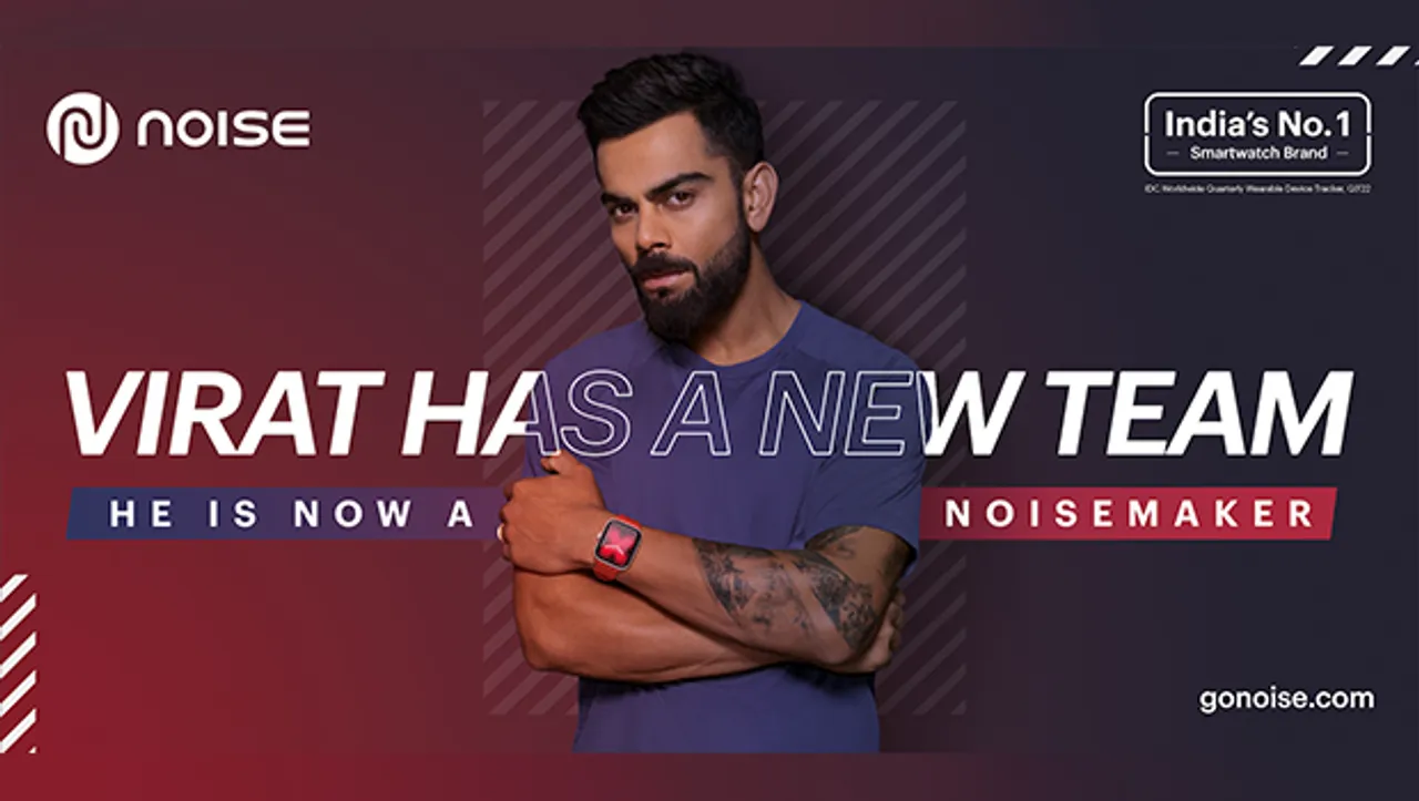 Noise onboards Virat Kohli as its new brand ambassador