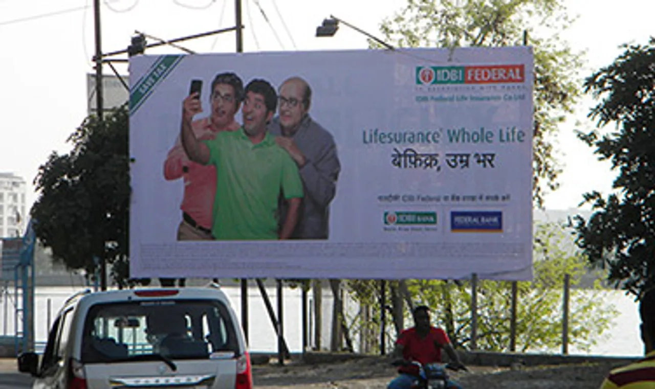 IDBI Federal creates outdoor buzz for 'Lifesurance Whole Life' across 100 locations