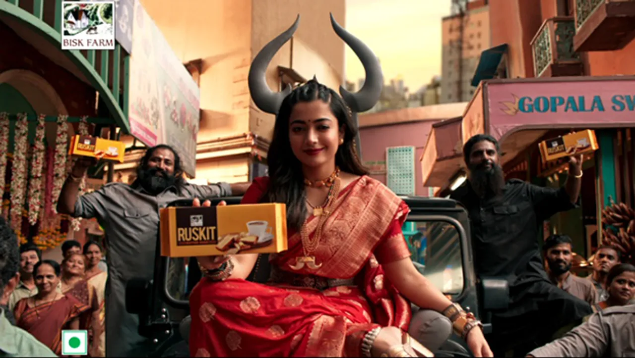 Bisk Farm unveils campaign with new brand ambassador Rashmika Mandanna