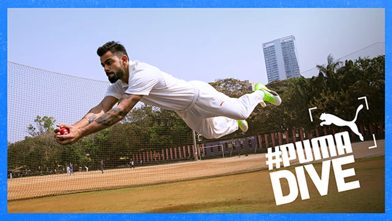 Puma unveils AI-led campaign 'Puma Dive' with Virat Kohli