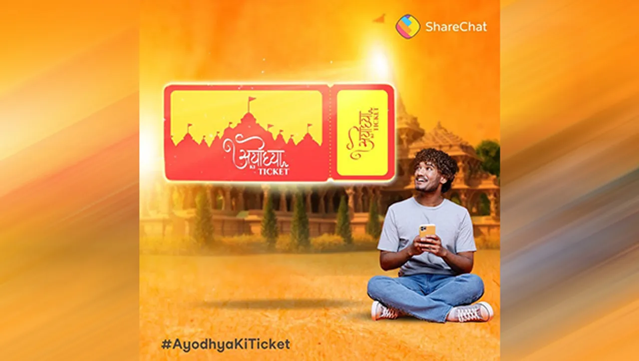 ShareChat launches #AyodhyaKiTicket campaign for Ram Mandir live consecration view