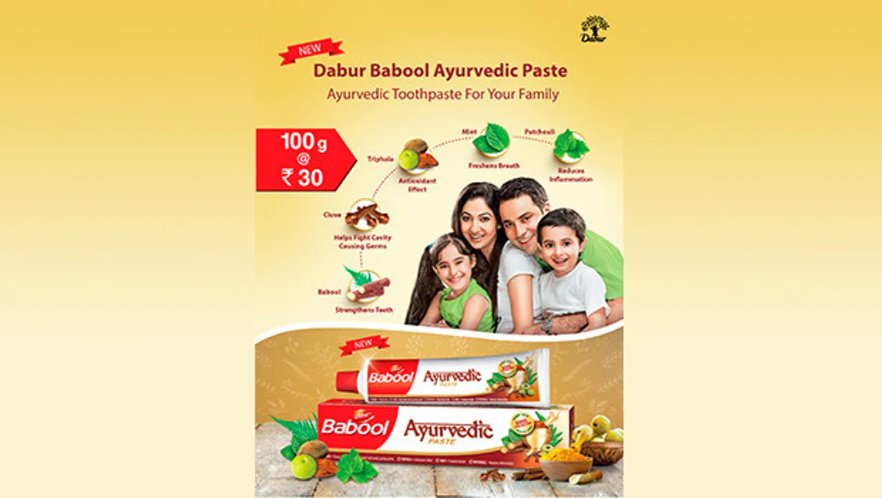 Dabur expands toothpaste portfolio with Babool Ayurvedic Toothpaste