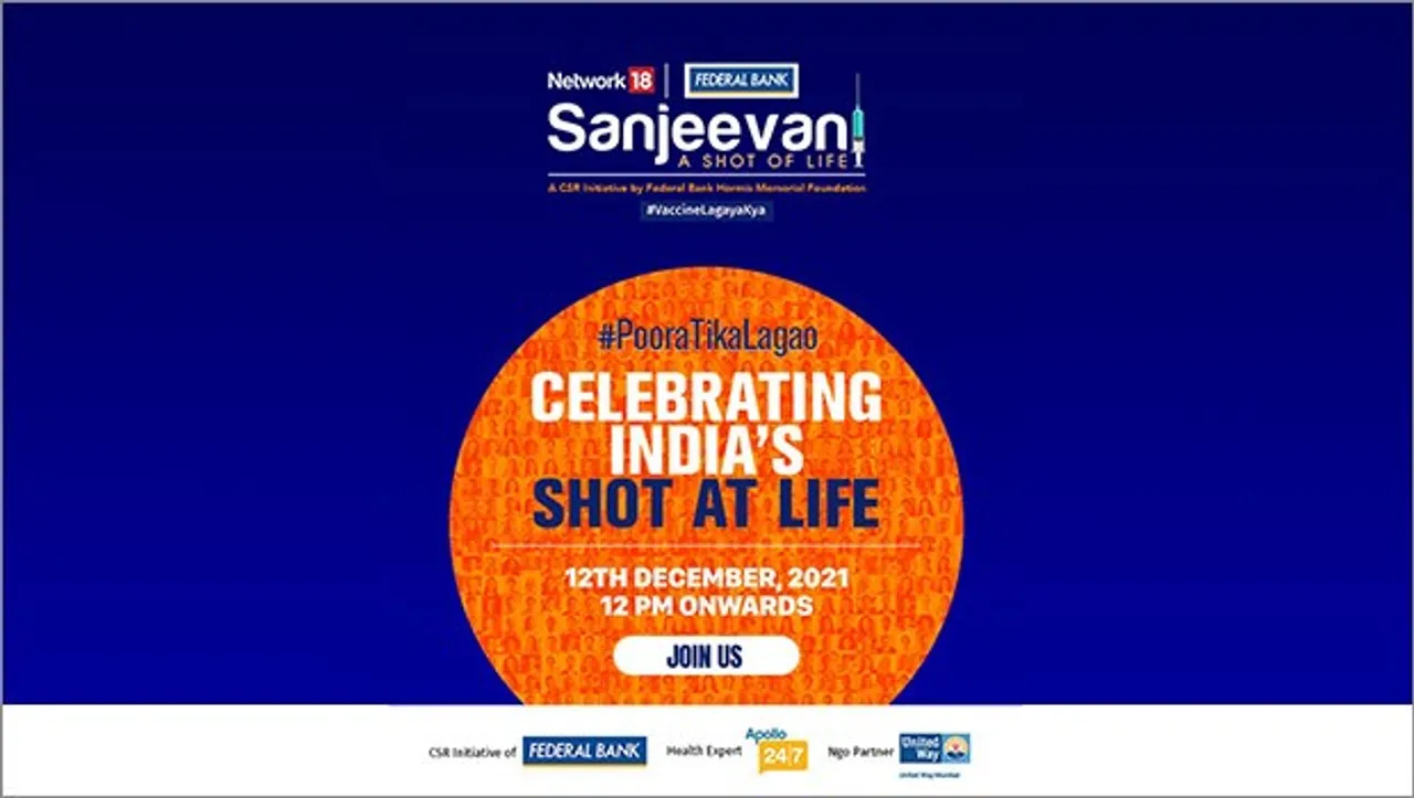 First phase of Network18, Federal Bank's 'Sanjeevani' initiative to culminate with a telethon