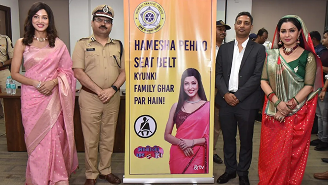 &TV joins Mumbai Traffic Police for awareness campaign during Road Safety Week