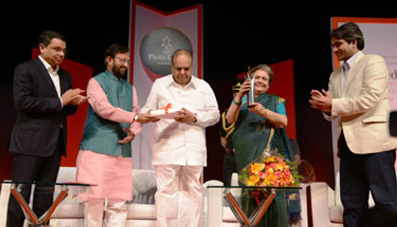 Mrinal Pande gets RedInk Lifetime Achievement Award