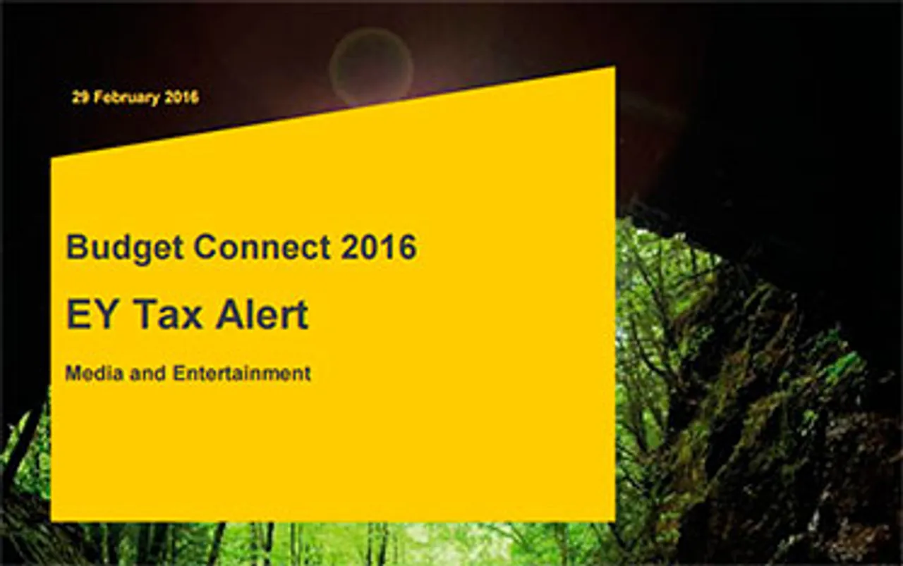 EY spells out the fine print in the Union Budget for the M&E sector