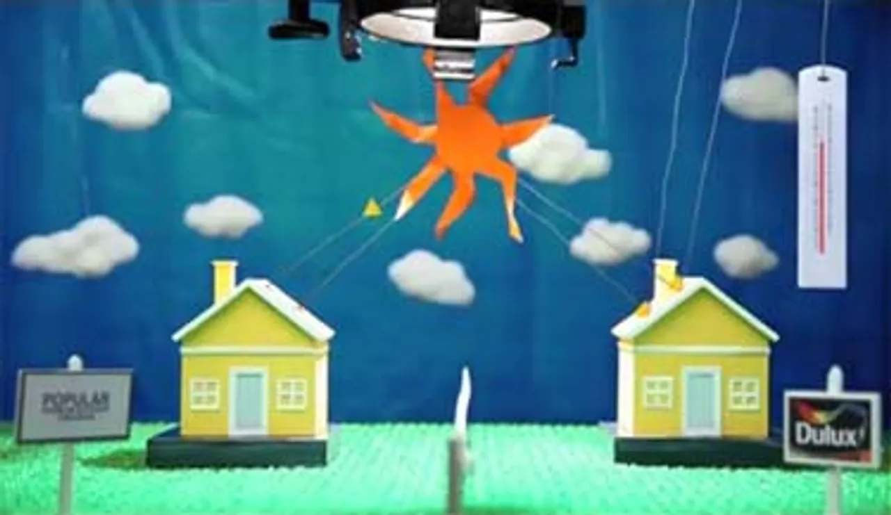 Dulux takes a dig at the seasonal summer heat in new TVC